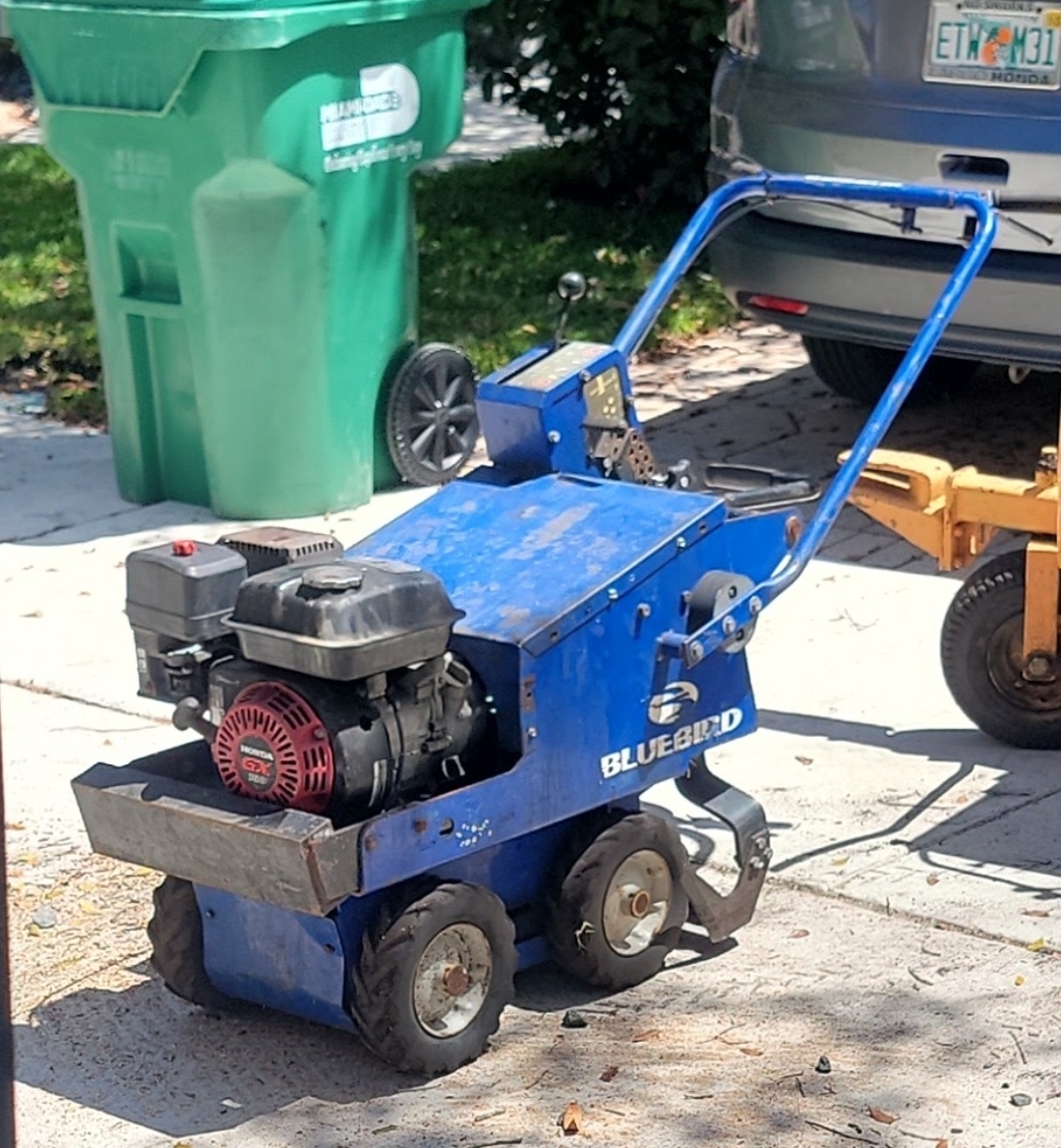 Bluebird Sod Cutter rental
